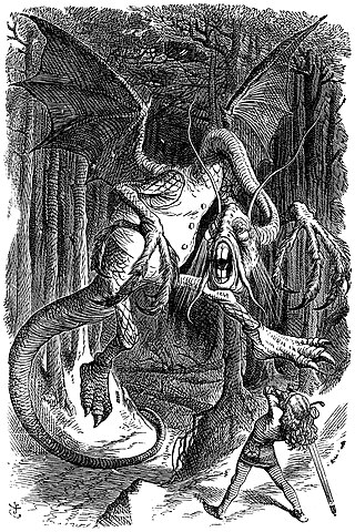 the Jabberwock, not the Linux mascot